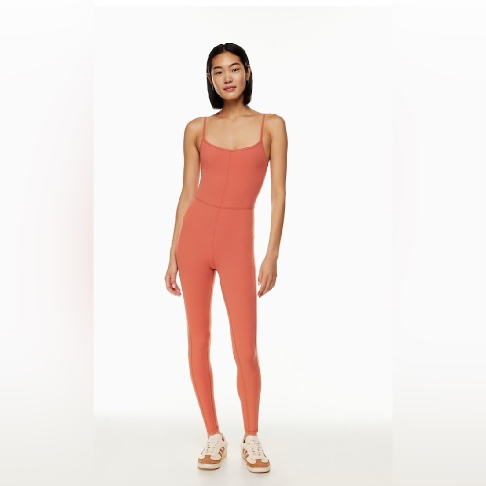 Wilfred Free Divinity Warm Sienna Red Jumpsuit Women’s Size Small Athletic Yoga
